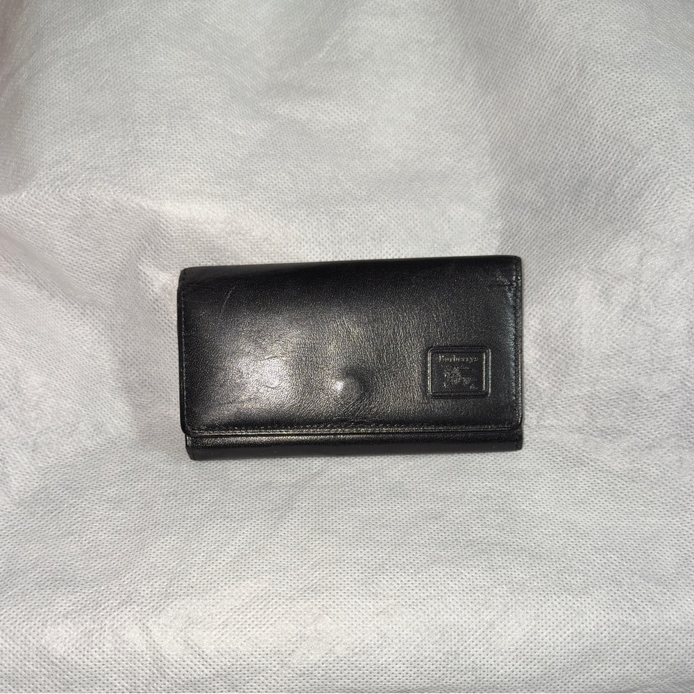 Vintage Burberrys 3 Ring Leather Key Holder